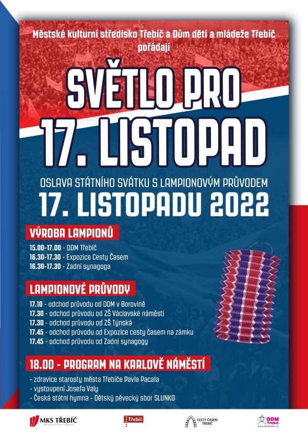 Světlo pro 17. listopad (foto 1)