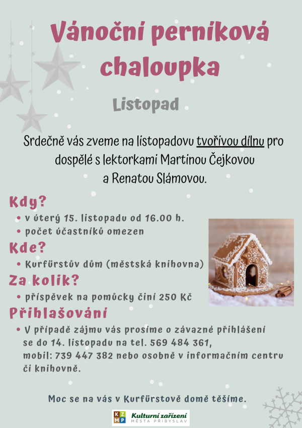 Vánoční perníková chaloupka (foto 1)