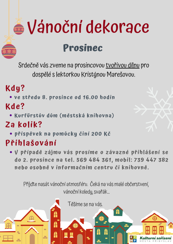 Vánoční dekorace (foto 1)