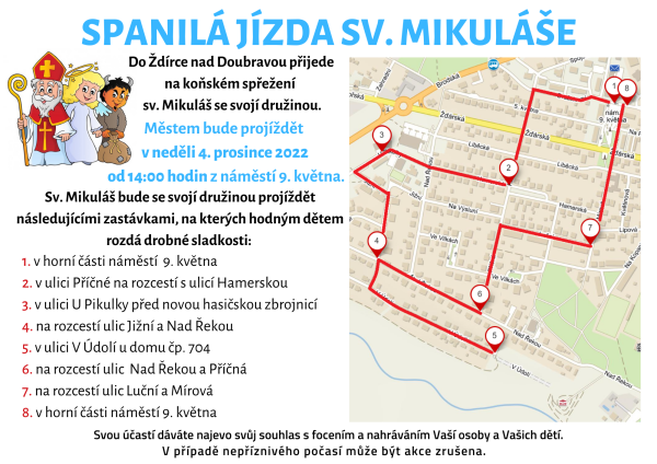 Spanilá jízda Mikuláše (foto 1)