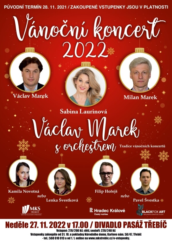 Vánoční koncert - Václav Marek s orchestrem (foto 1)