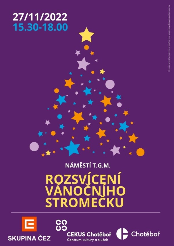 Rozsvícení vánočního stromečku (foto 1)