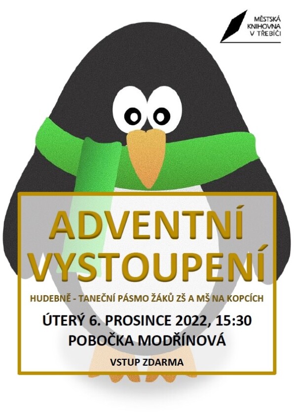 Adventní vystoupení v knihovně (foto 1)
