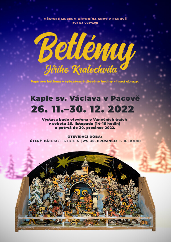 Betlémy Jiřího Kratochvíla. (foto 1)