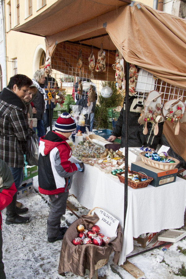 Vánoční trhy v Polné (foto 1)
