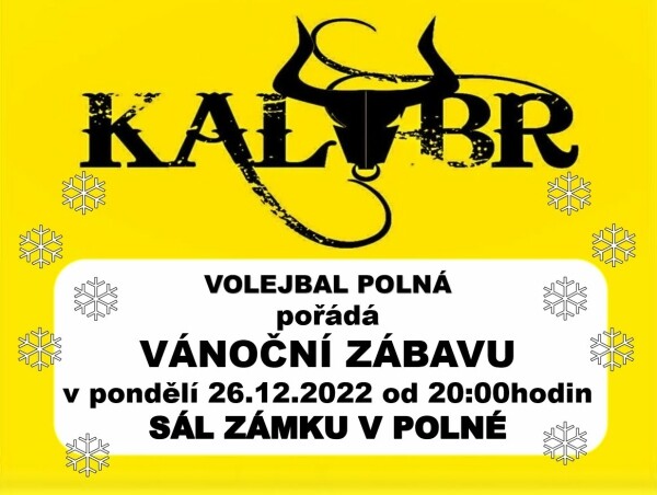 Vánoční zábava se skupinou Kalybr (foto 1)