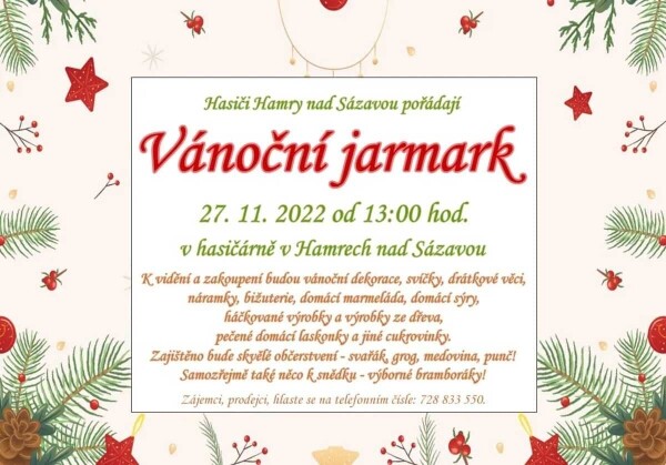 Vánoční jarmark Hamry (foto 1)