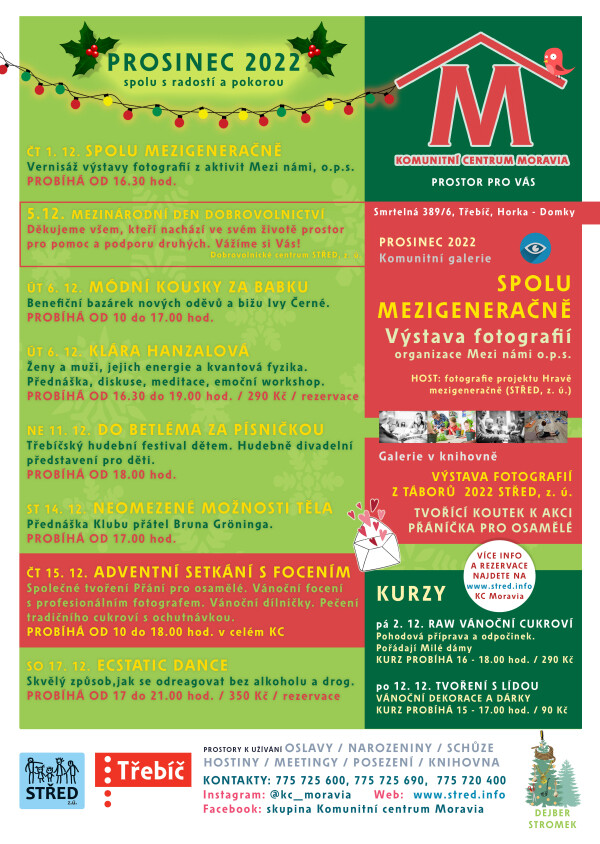 Komunitní centrum Moravia: Neomezené možnosti těla (foto 1)