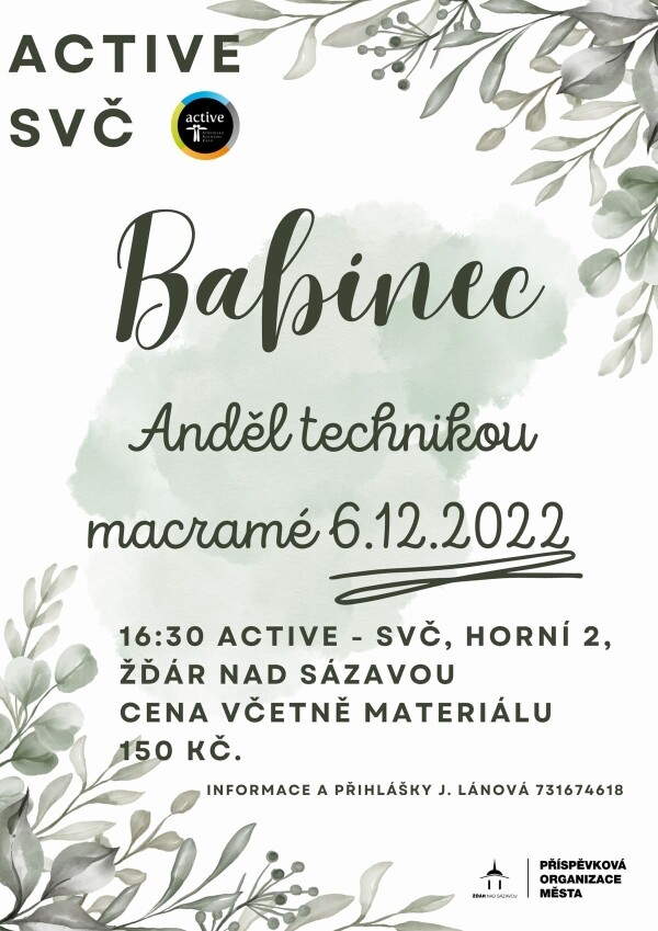 Babinec - Anděl technikou macramé (foto 1)