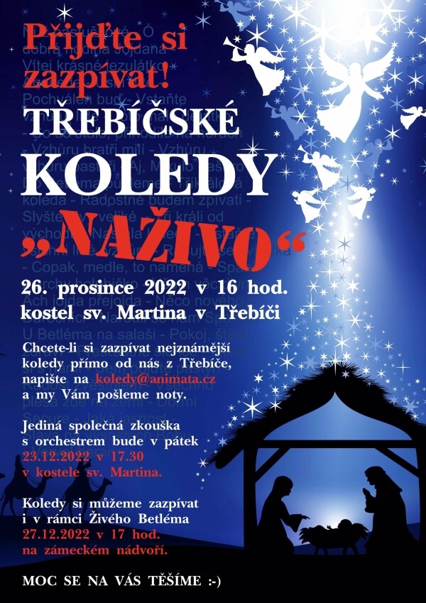 Třebíčské koledy naživo (foto 1)