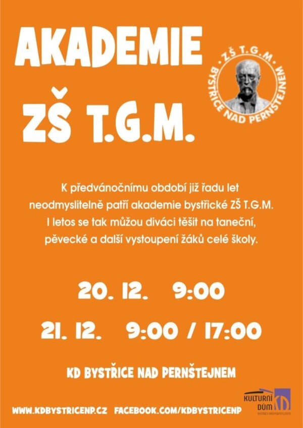 Vánoční akademie ZŠ T.G.M. (foto 1)