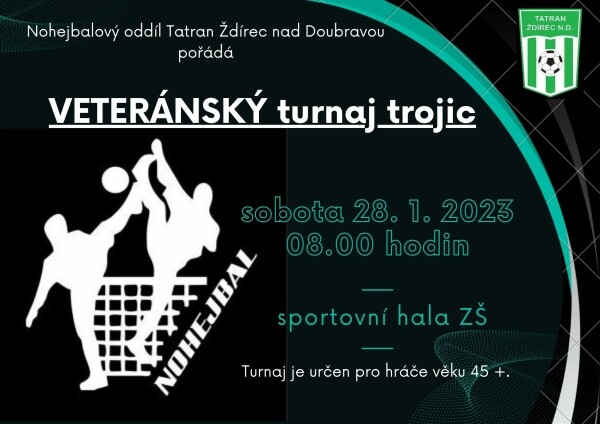 Nohejbal - Veteránský turnaj trojic (foto 1)