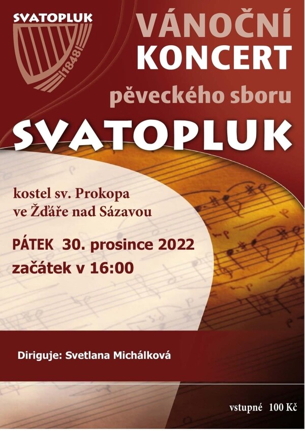 Vánoční koncert pěveckého sboru Svatopluk (foto 1)