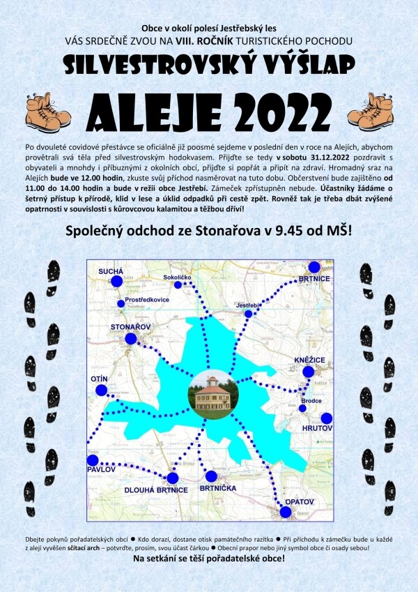 Silvestrovský výšlap Aleje 2022 (foto 1)
