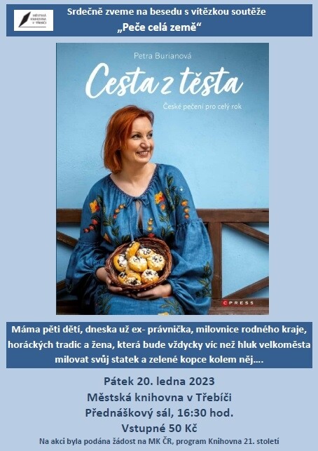 Cesta z těsta - Beseda s Petrou Burianovou (foto 1)