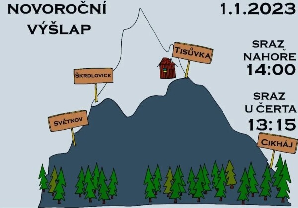 Novoroční výšlap (foto 1)