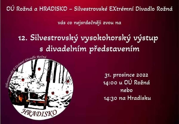 12. Silvestrovský vysokohorský výstup s divadelním představením (foto 1)