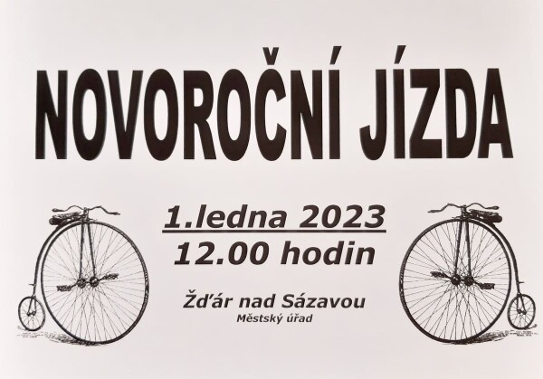 Novoroční jízda (foto 1)