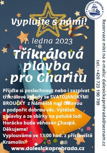 Tříkrálová plavba pro Charitu (foto 1)