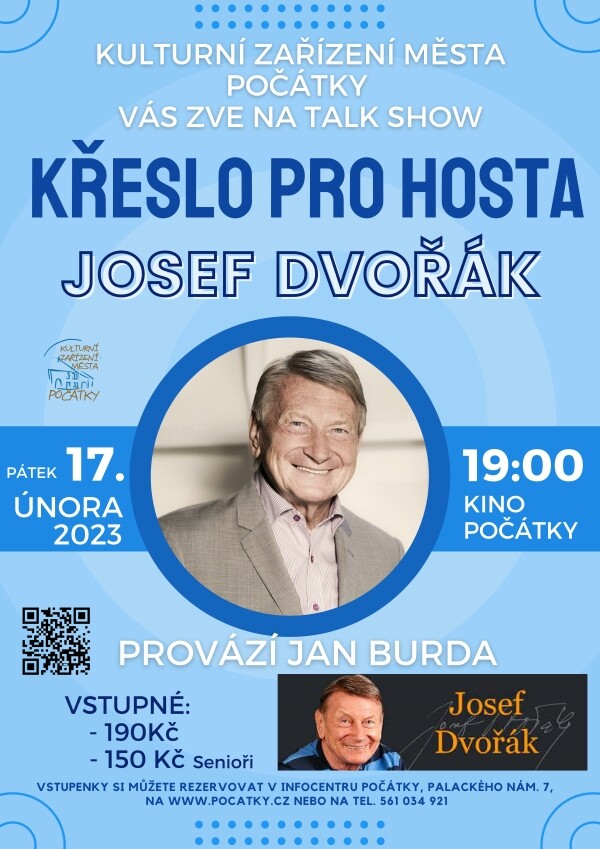 Křeslo pro hosta: Josef Dvořák (foto 1)