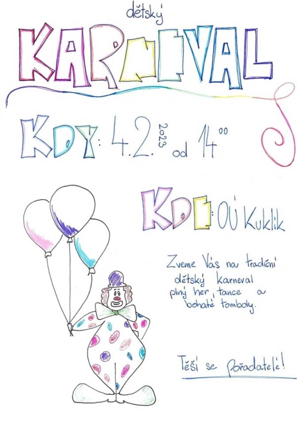 Dětský karneval (foto 1)