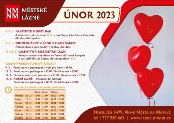 ÚNOR V MĚSTSKÝcH LÁZNÍCH V NOVÉM MĚSTĚ NA MORAVĚ (foto 1)