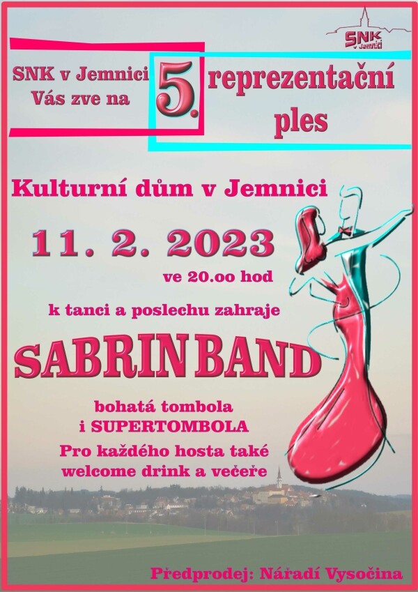 5. Reprezentační ples SNK v Jemnici (foto 1)
