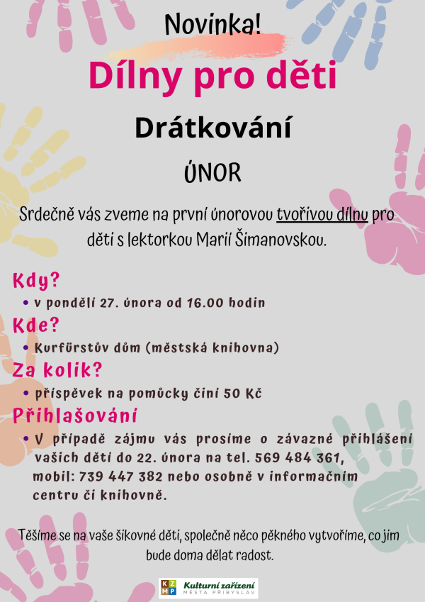 Dílny pro děti - drátkování (foto 1)