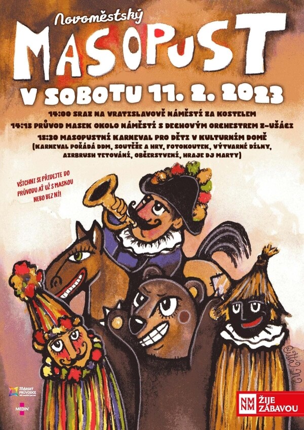 Novoměstský masopust (foto 1)