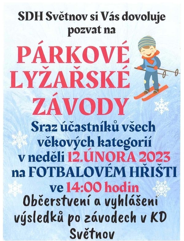 Párkové lyžařské závody (foto 1)