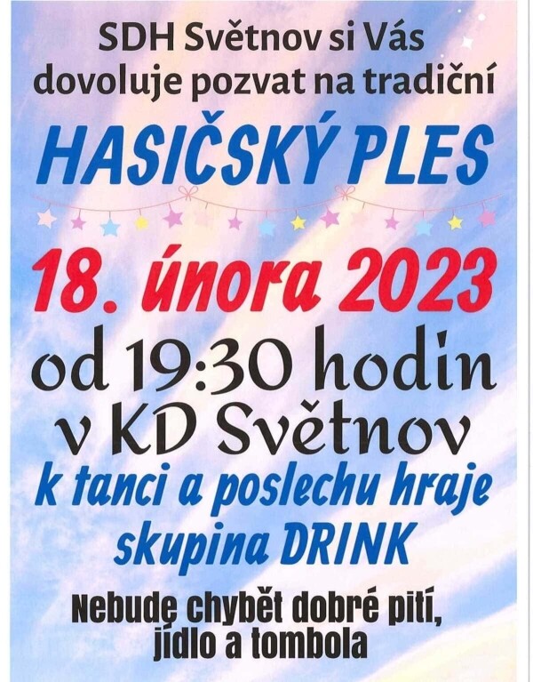 Hasičský ples (foto 1)