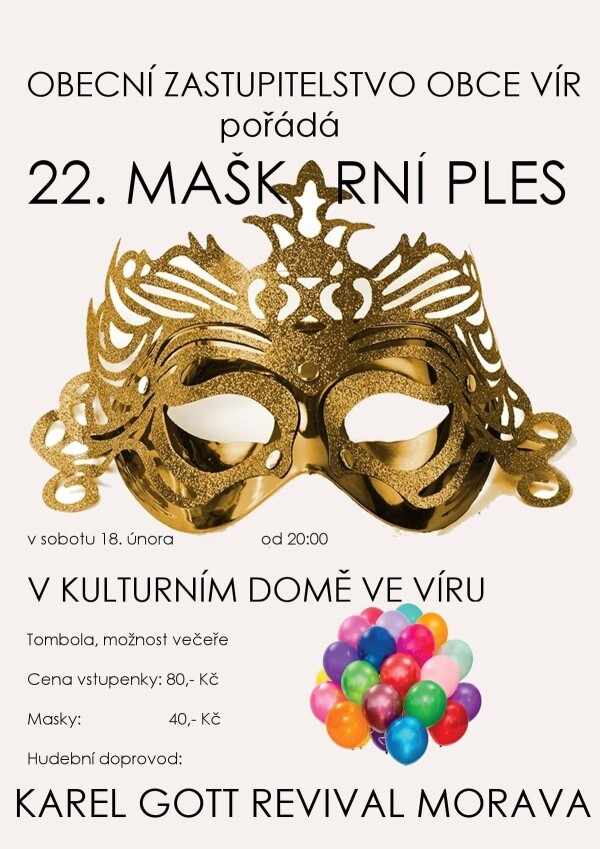 22. Maškarní ples (foto 1)
