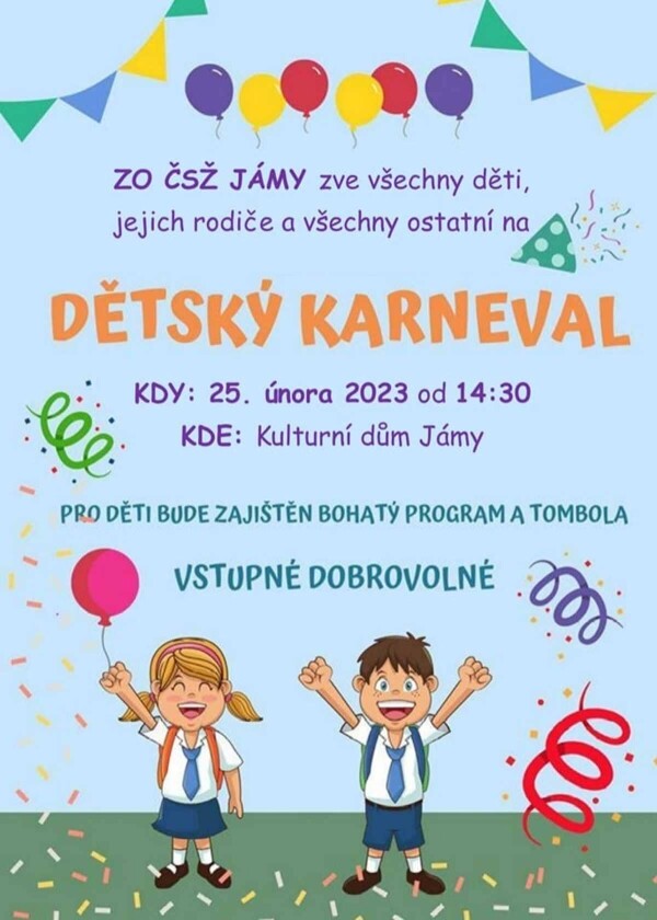 Dětský karneval (foto 1)