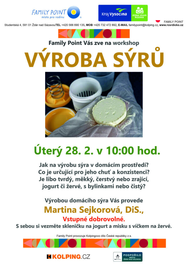 Výroba sýrů (foto 1)