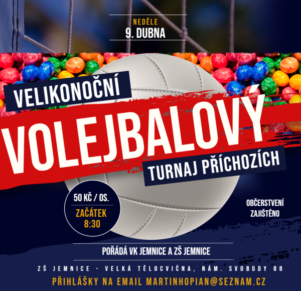 Velikonoční volejbalový turnaj příchozích (foto 1)