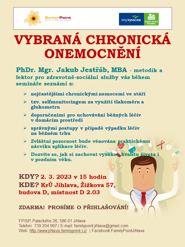Vybraná chronická onemocnění (foto 1)