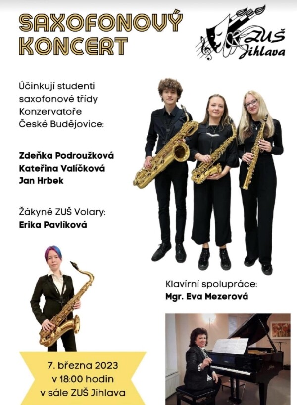 Saxofonový koncert (foto 1)