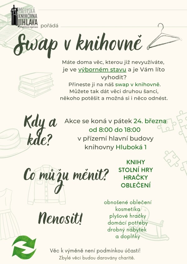 Swap v knihovně (foto 1)