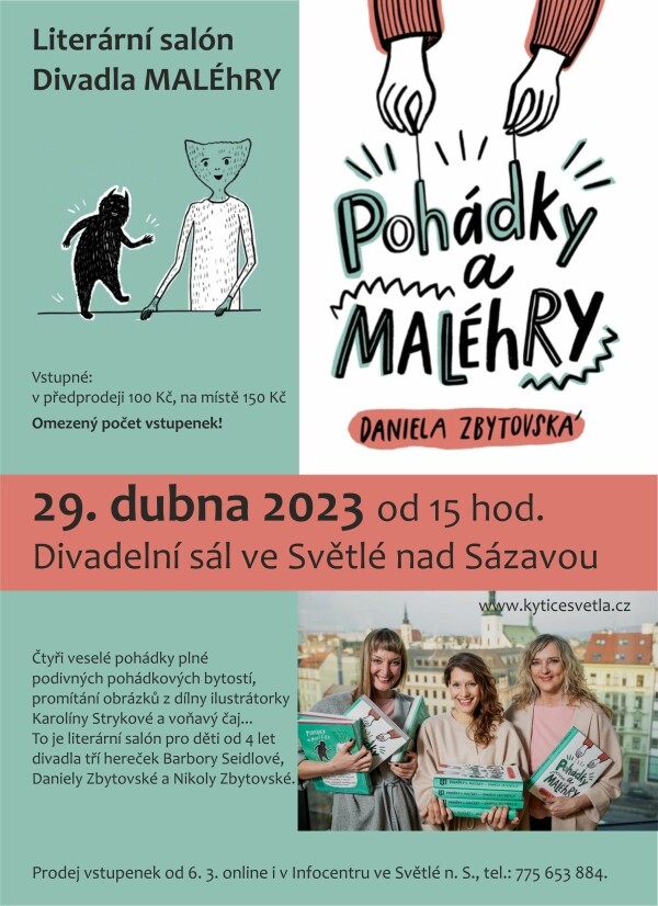 POHÁDKY A MALÉHRY - LITERÁRNÍ SALÓN PRO DĚTI (foto 1)
