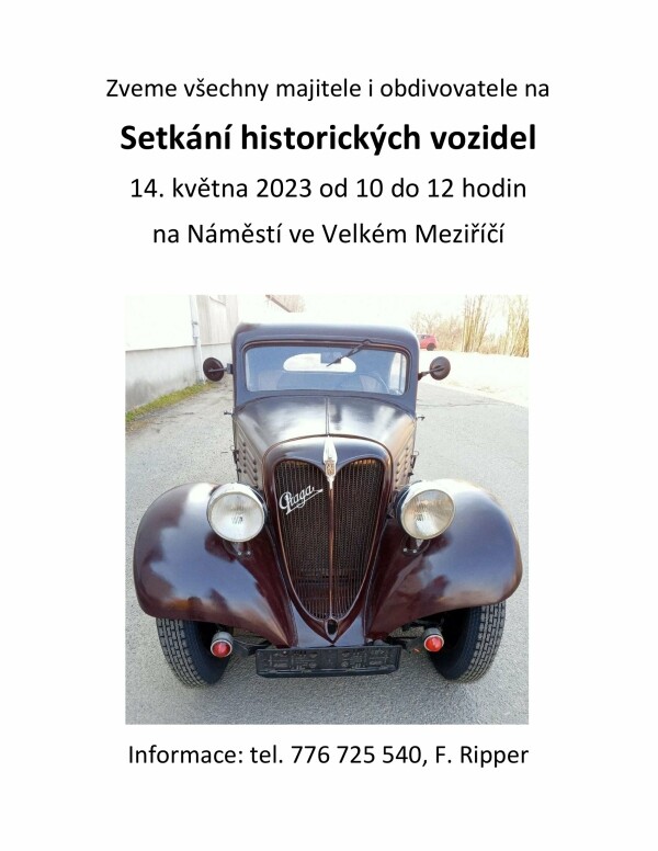 Setkání historických vozidel (foto 1)