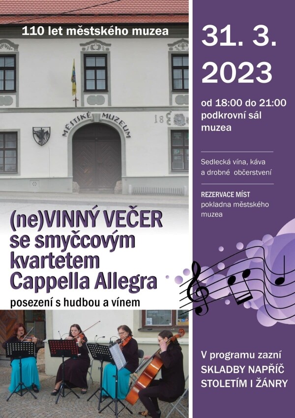 (ne)VINNÝ VEČER se smyčcovým kvartetem Cappella Allegra (foto 1)