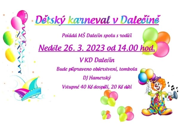 Dětský karneval (foto 1)