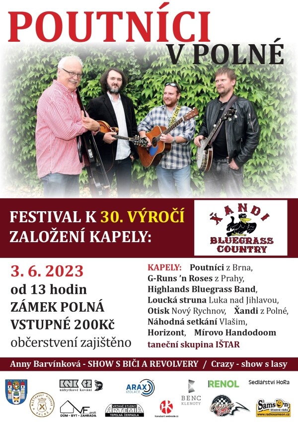 Poutníci v Polné (foto 1)