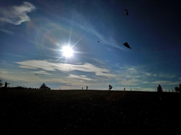 Drakiáda na kopci u maršovského vodojemu (foto 1)