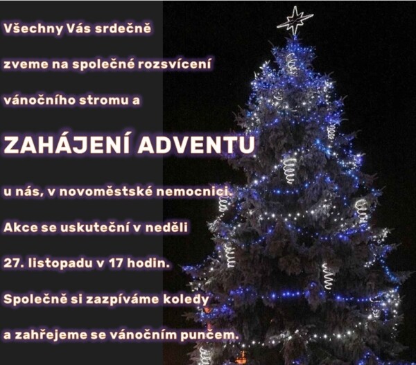 Advent v novoměstské nemocnici (foto 1)