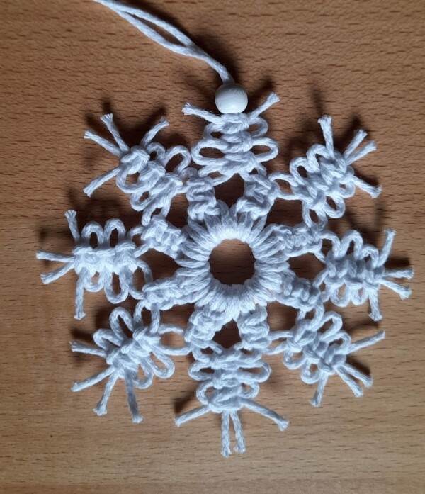 Vánoční dílna - vánoční ozdoby macramé (foto 1)