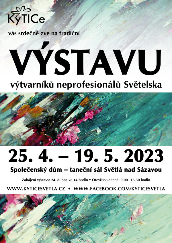 Výstava světelských výtvarníků neprofesionálů (foto 1)