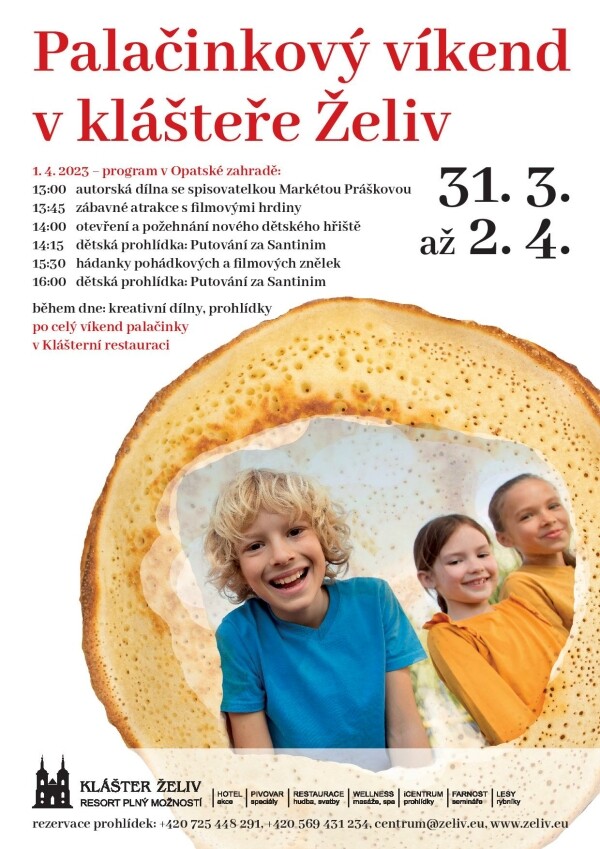 Palačinkový víkend v klášteře Želiv (foto 1)