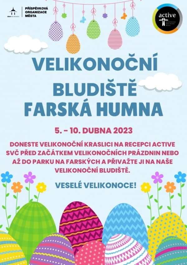 Velikonoční bludiště farská humna (foto 1)
