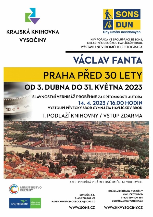 Praha před 30 lety - výstava fotografa Václava Fanty (foto 1)